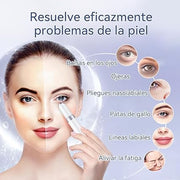 Masajeador de ojos eléctrico, dispositivo ocular antiarrugas y antienvejecimiento EMS.